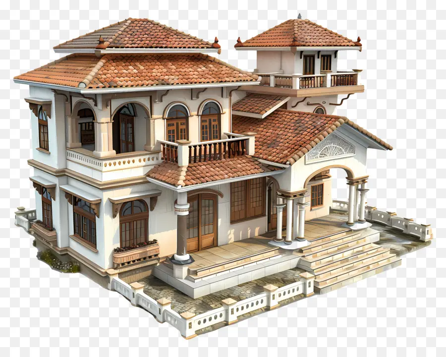 Rumah 3d，Rumah PNG