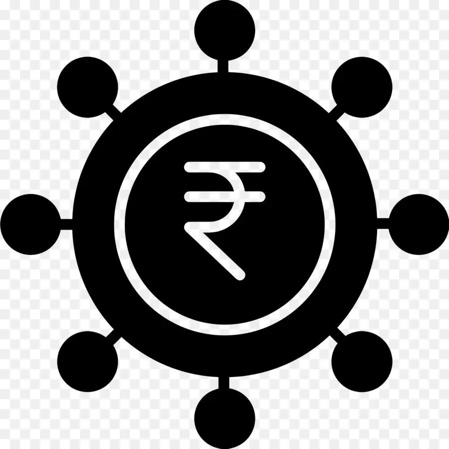 Rupee India，Simbol Mata Uang PNG