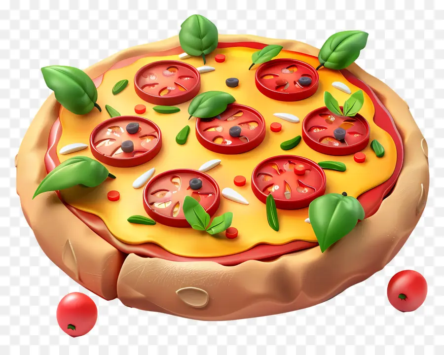 Pizza Lucu，Pizza PNG