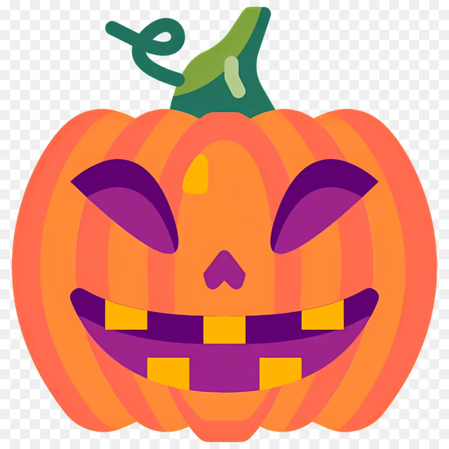 Labu Halloween，Jack O' Lantern PNG