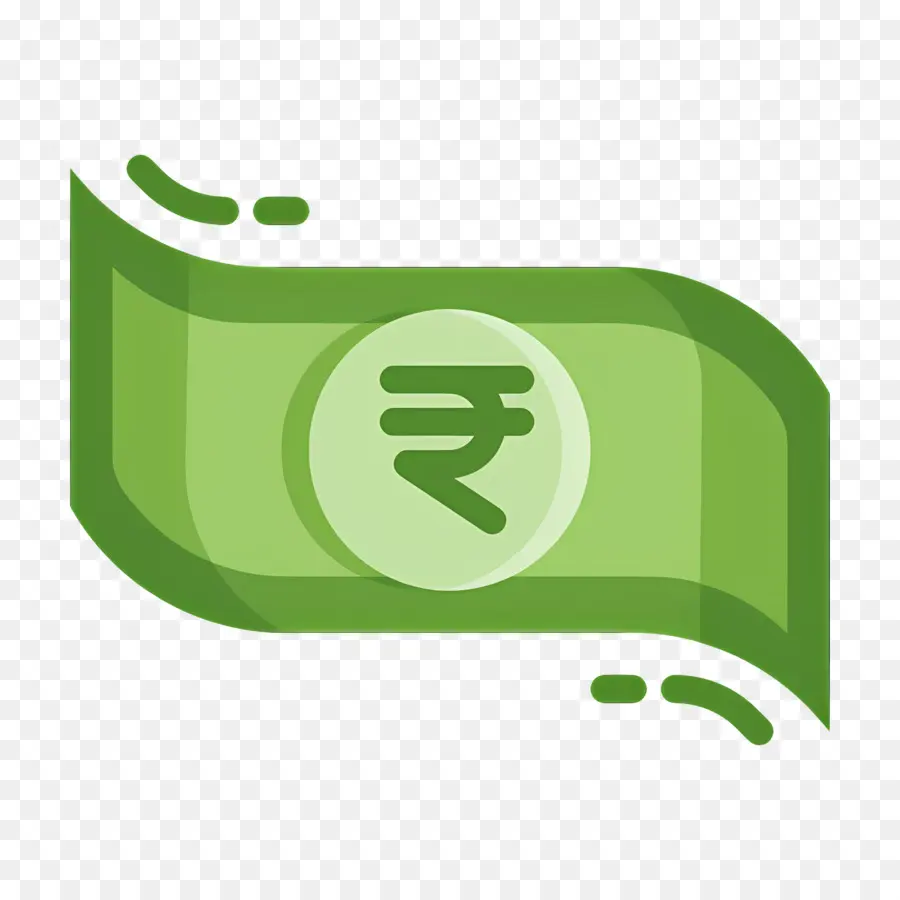 Rupee India，Uang Hijau PNG