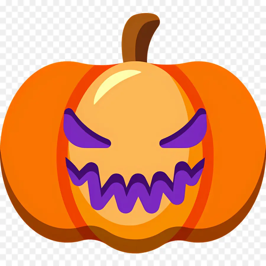 Labu Halloween Yang Menakutkan，Labu Halloween PNG