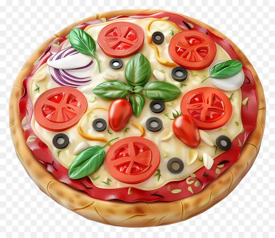 Pizza 3d，Pizza PNG