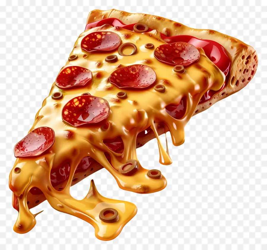 Pizza 3d，Irisan Pizza PNG