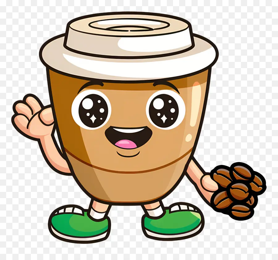 Kopi Kawaii，Cangkir Kopi PNG