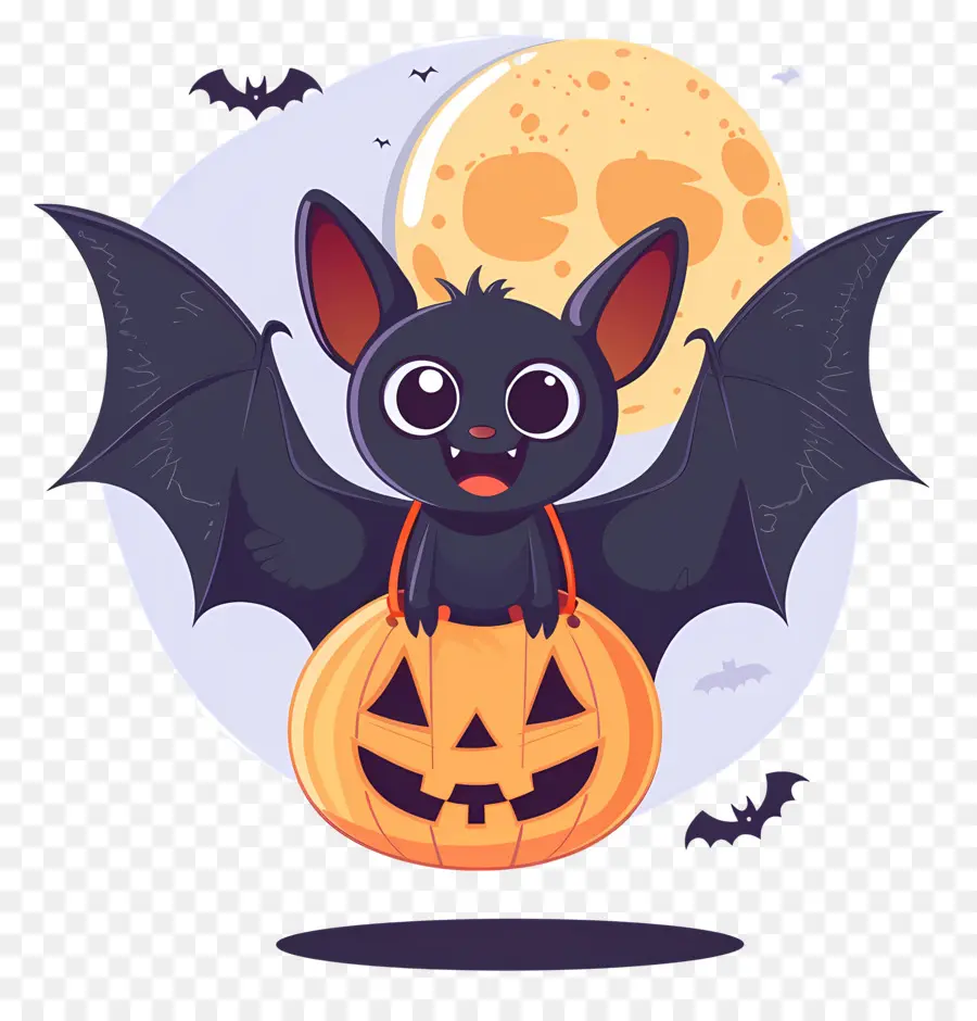 Kelelawar Halloween，Kelelawar Kartun PNG