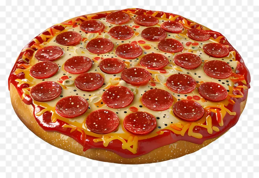 Pizza 3d，Pizza Utuh PNG