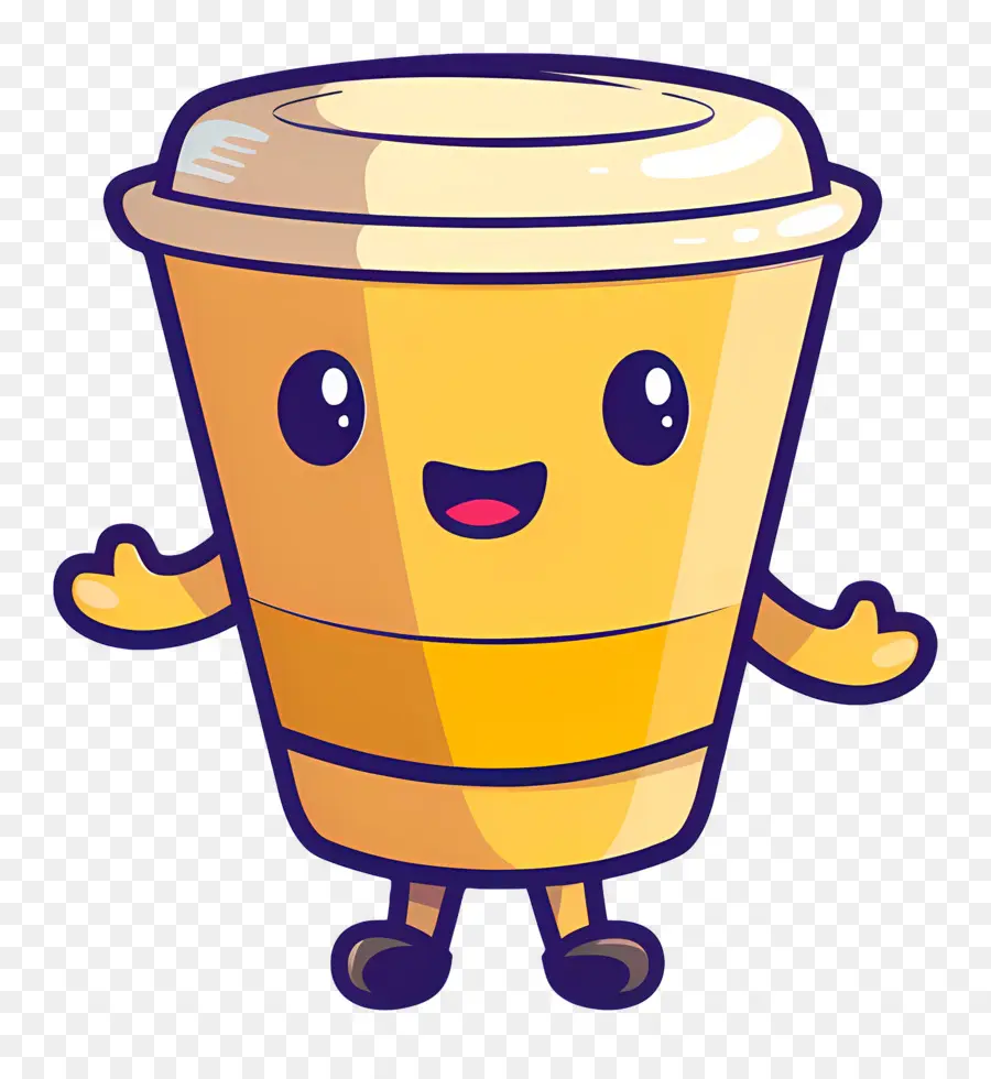 Kopi Kawaii，Cangkir Kopi PNG