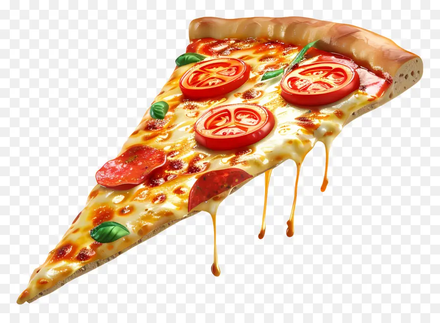 Pizza 3d，Irisan Pizza PNG