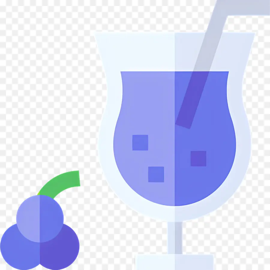 Jus Anggur，Minuman Blueberry PNG