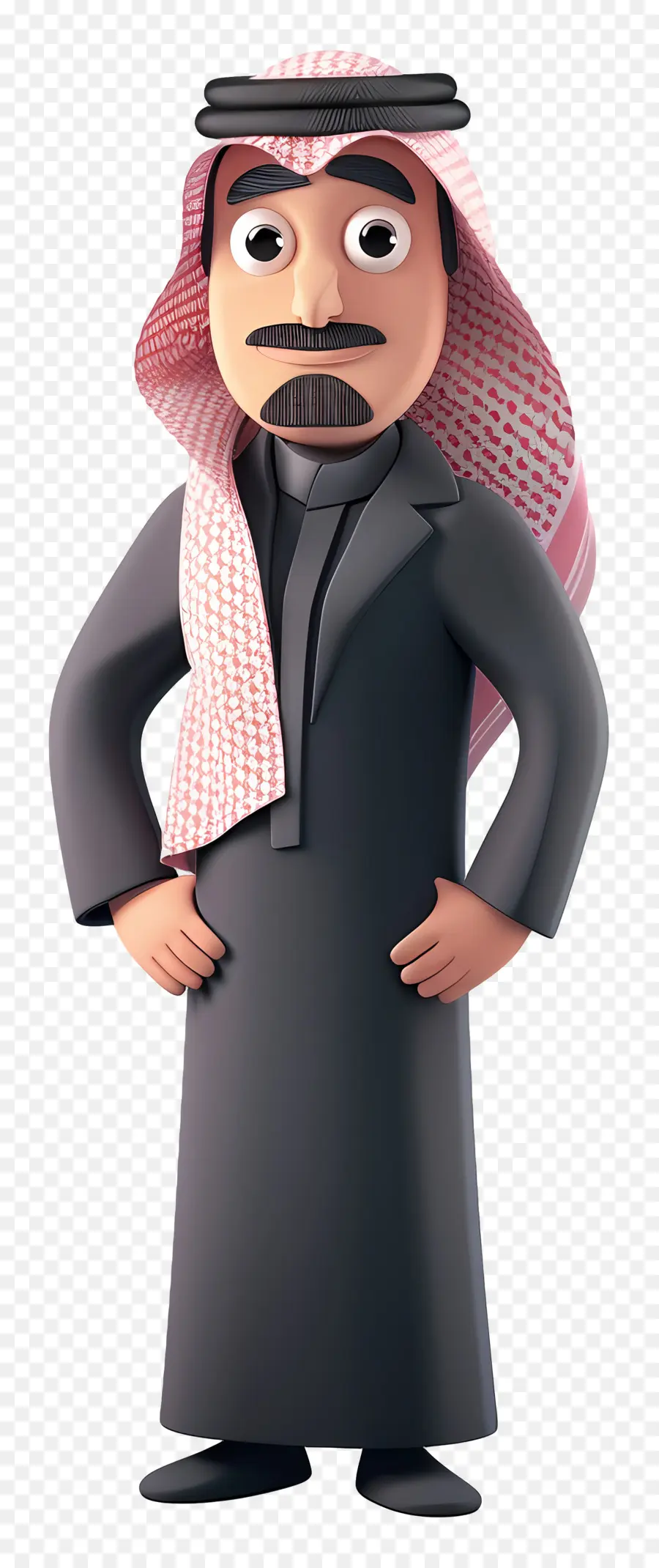 Pengusaha Arab Saudi，Manusia Kartun PNG