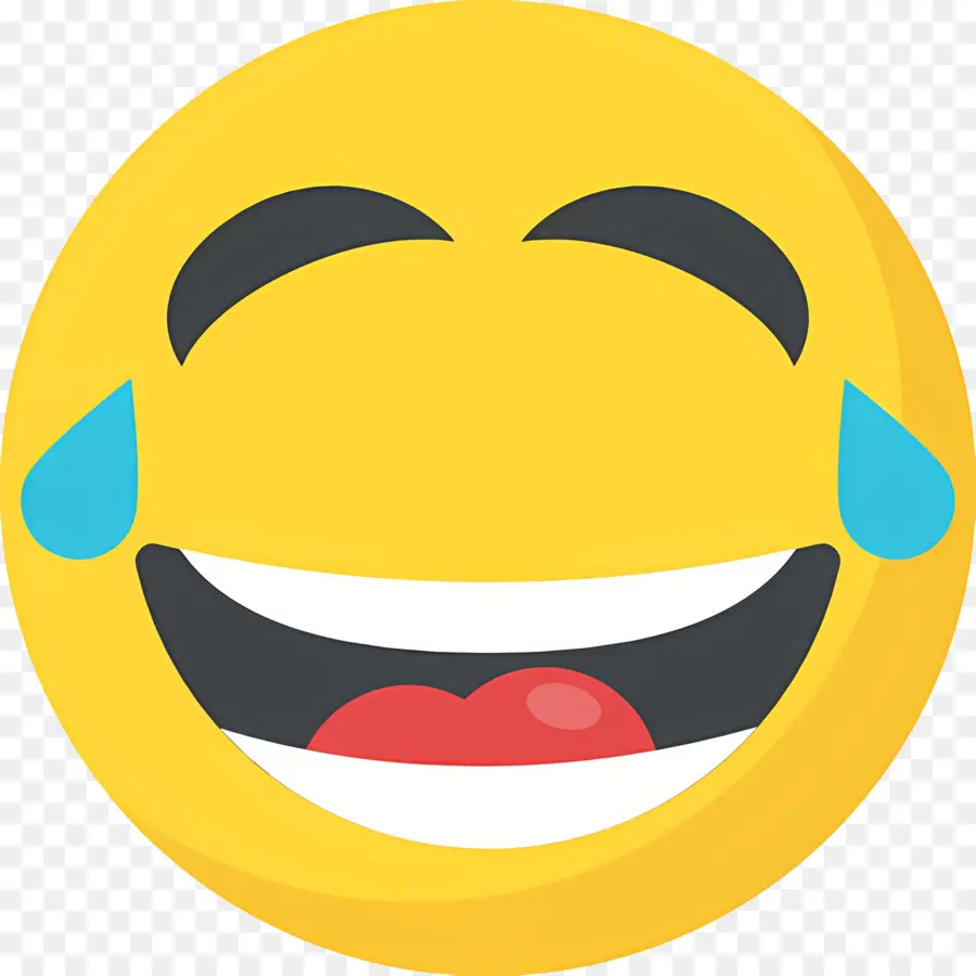 Emoji Tertawa，Emoji Yang Bersemangat PNG