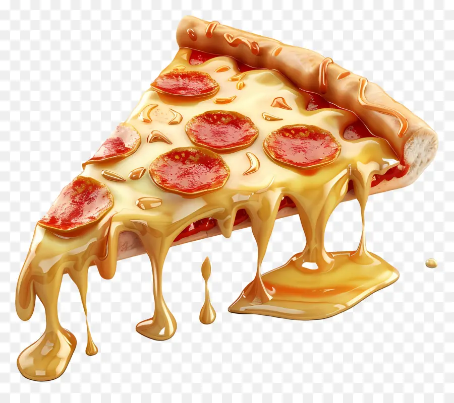 Pizza 3d，Irisan Pizza PNG