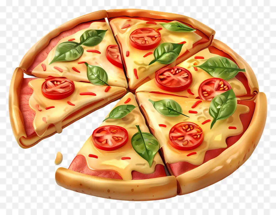 Pizza Lucu，Pizza PNG