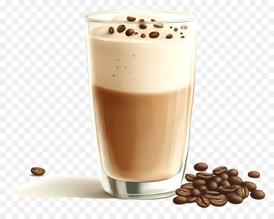 Kopi Cappucino，Minuman Kopi PNG