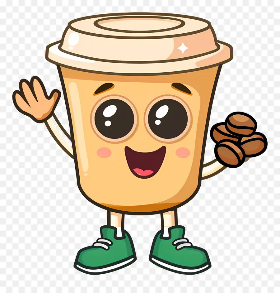 Kopi Kawaii，Cangkir Kopi PNG