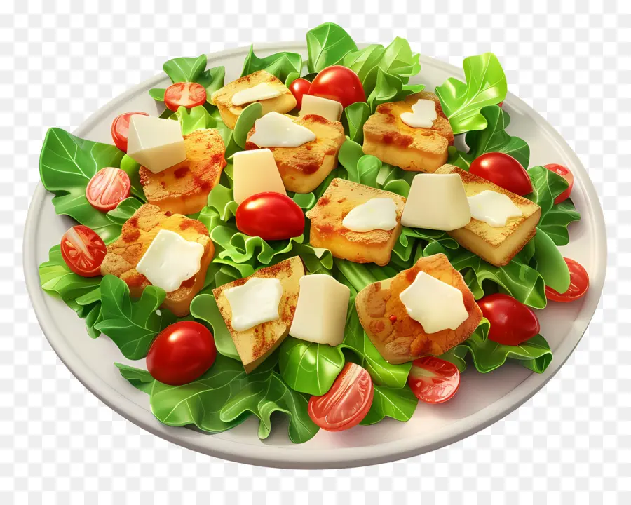 Salad Kaisar，Salad PNG