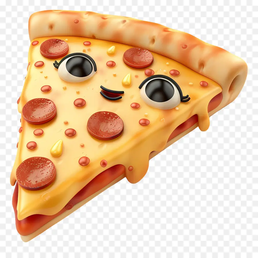 Pizza Lucu，Irisan Pizza PNG