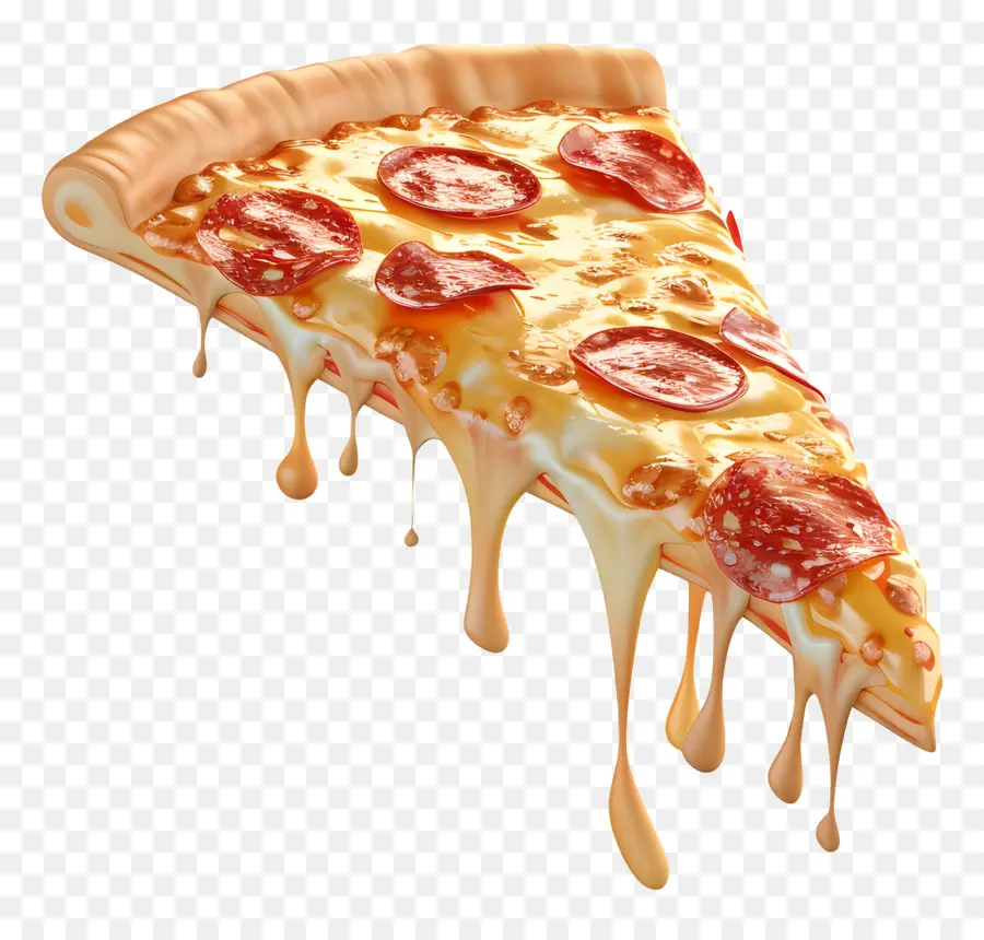 Pizza 3d，Irisan Pizza PNG