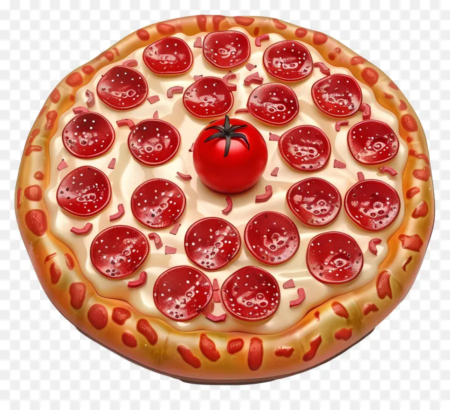 Pizza 3d，Pizza Utuh PNG