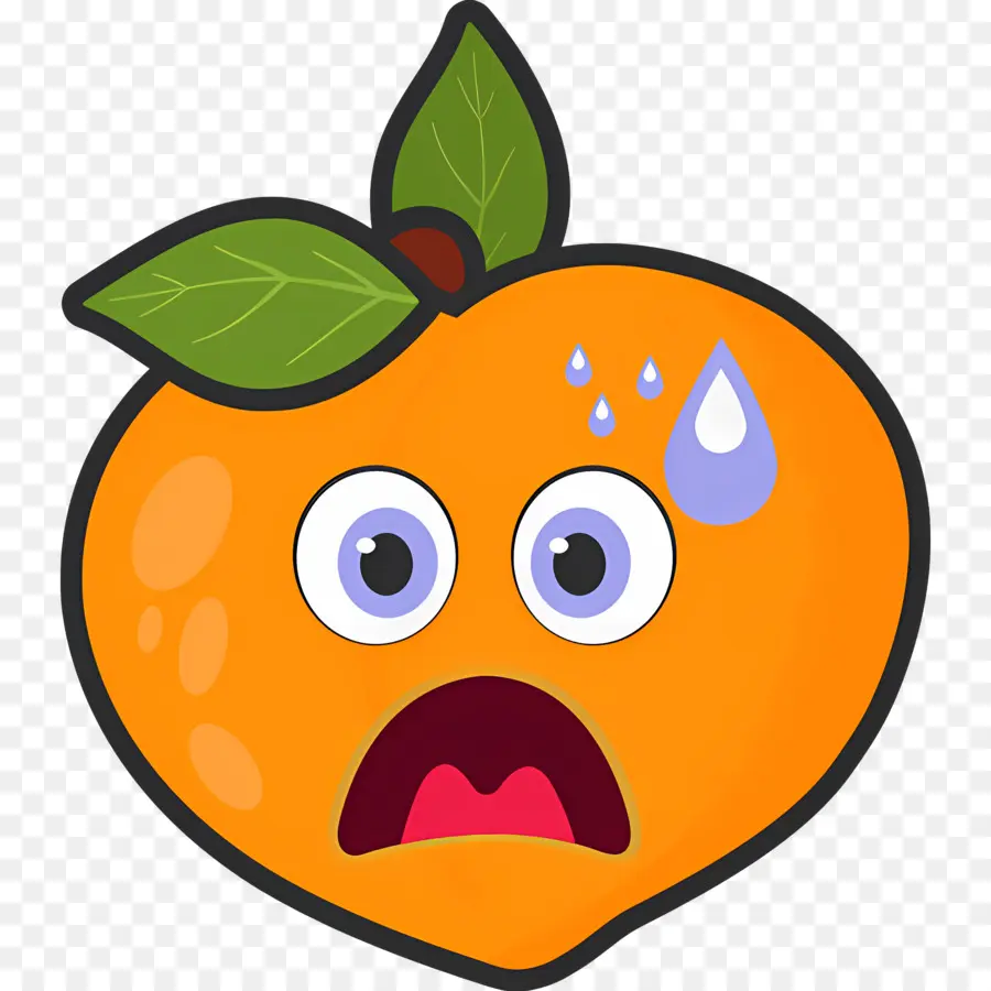 Emoji Buah Persik，Persik Menangis PNG