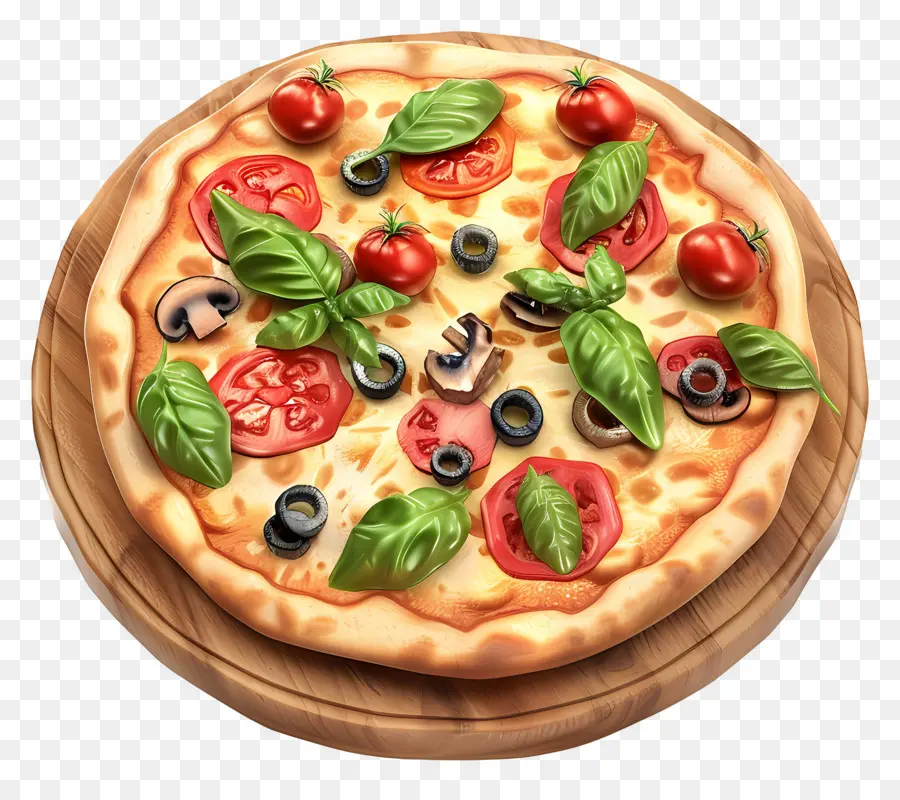 Pizza Lucu，Pizza PNG