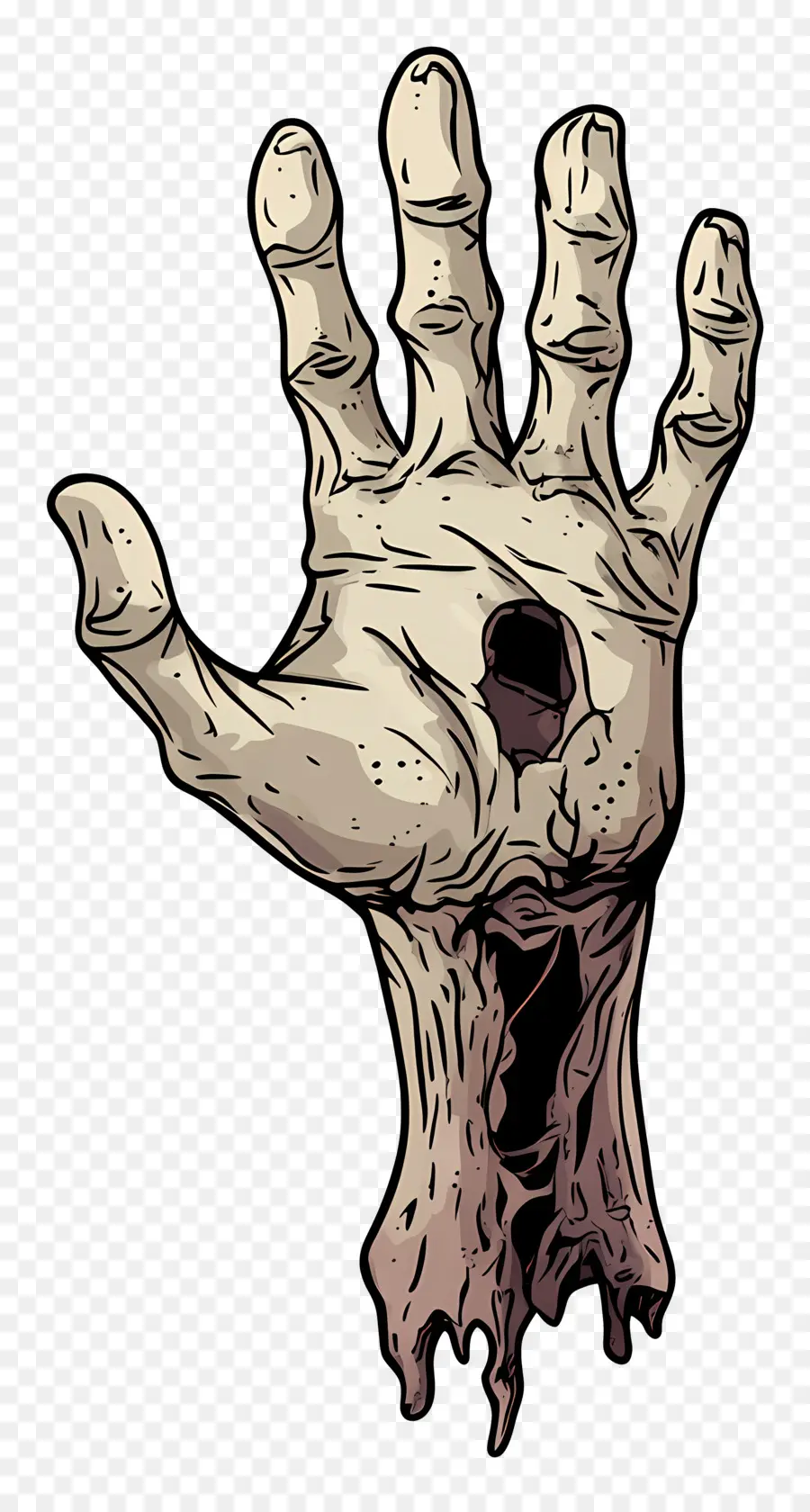 Tangan Zombie，Tangan Yang Membusuk PNG