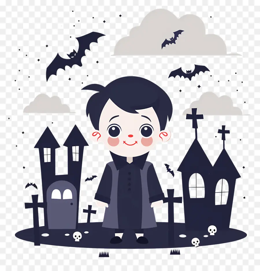 Vampir Hallowen，Vampir Lucu PNG