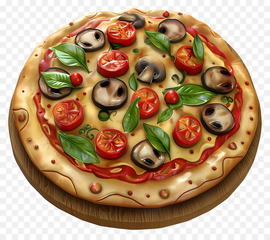 Pizza 3d，Pizza PNG