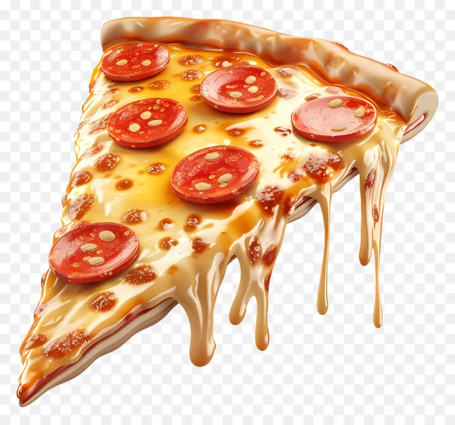 Pizza 3d，Irisan Pizza PNG