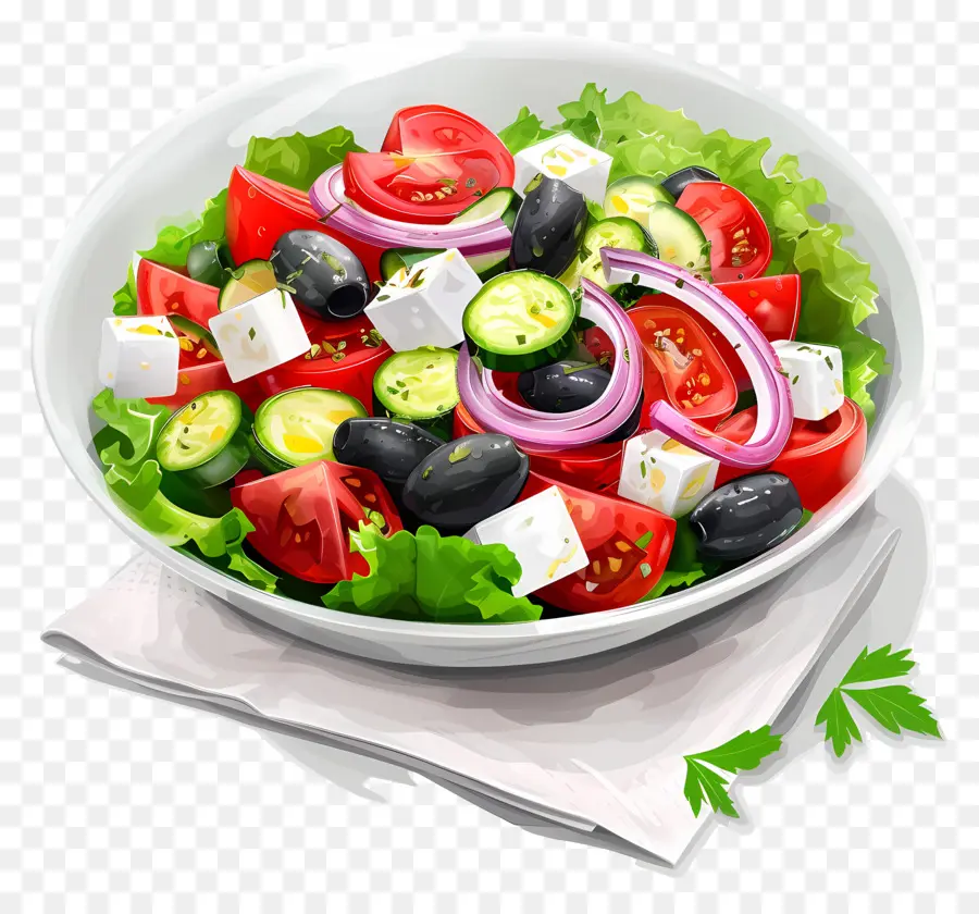 Salad Yunani，Salad PNG