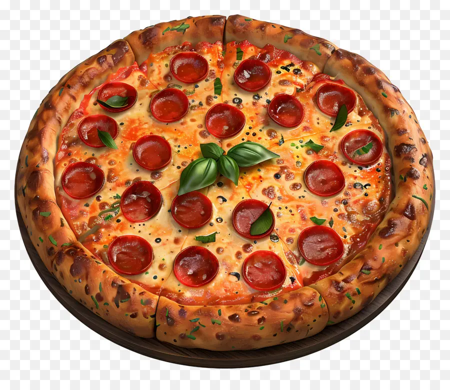 Pizza Italia，Irisan Pizza PNG