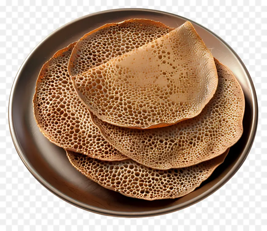 Makanan Afrika，Roti Injera PNG