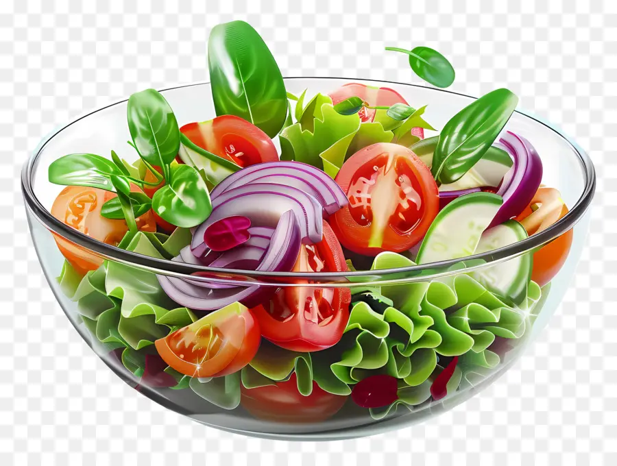 Salad Sehat，Salad Campuran PNG