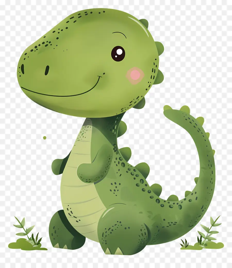 Dinosaurus Kartun，Dinosaurus Ungu PNG