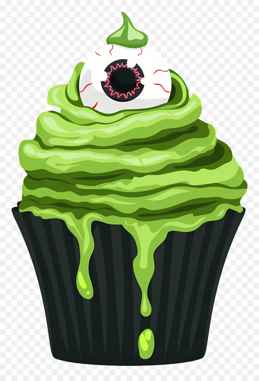 Kue Mangkuk Halloween，Kue Mangkuk Monster PNG