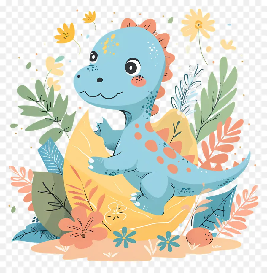 Dinosaurus Kartun，Dinosaurus Yang Lucu PNG