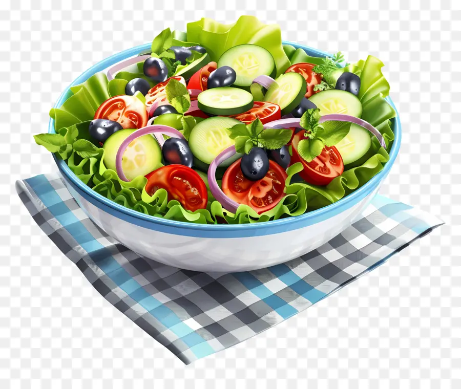 Salad Sehat，Salad Sayuran PNG