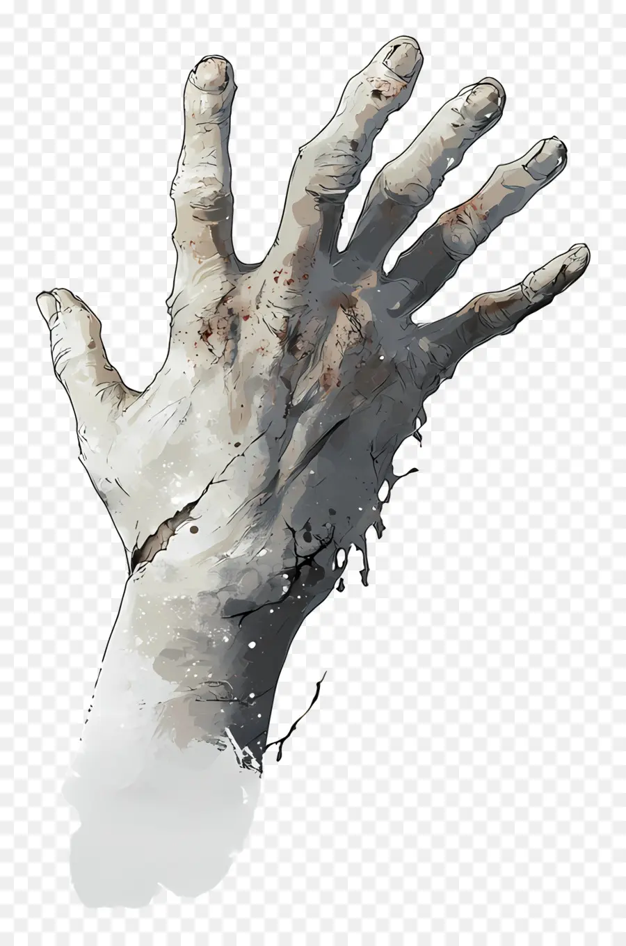 Tangan Zombie，Zombi PNG