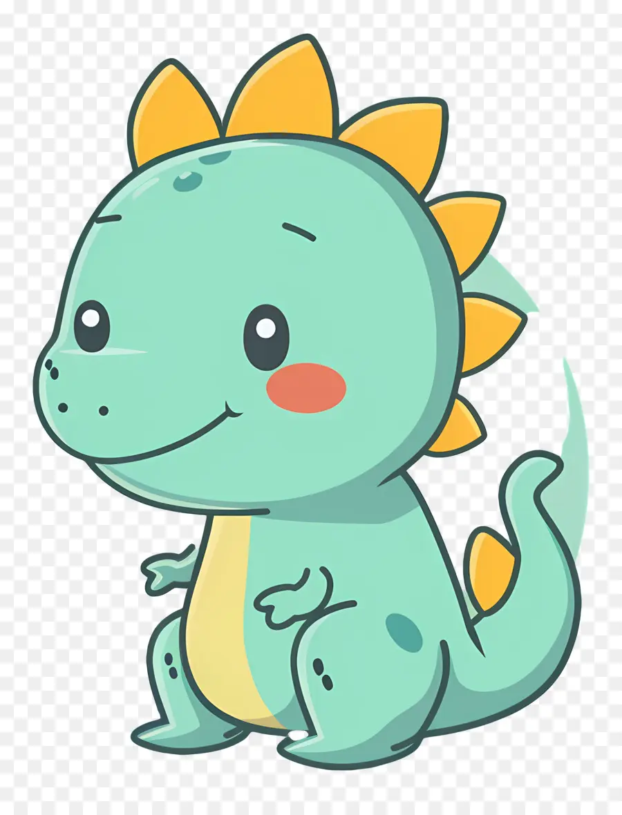 Dinosaurus Kartun，Dinosaurus Lucu PNG