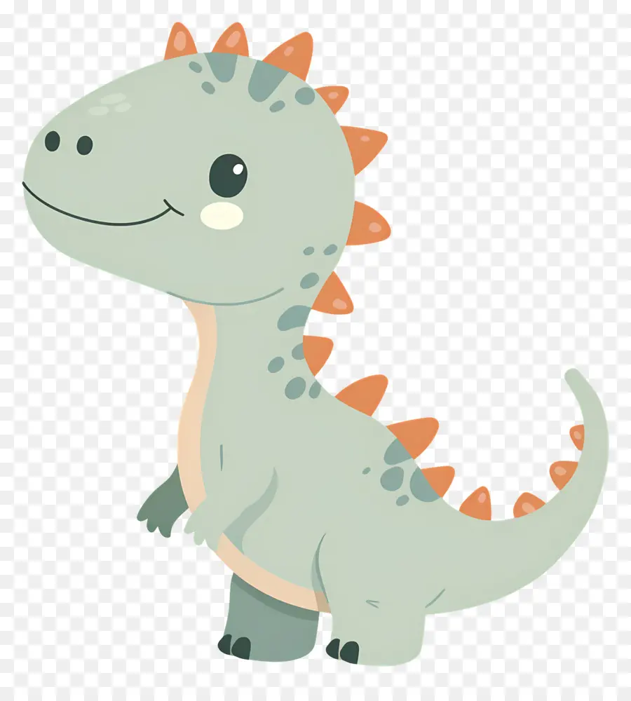 Dinosaurus Kartun，Dinosaurus Ungu PNG