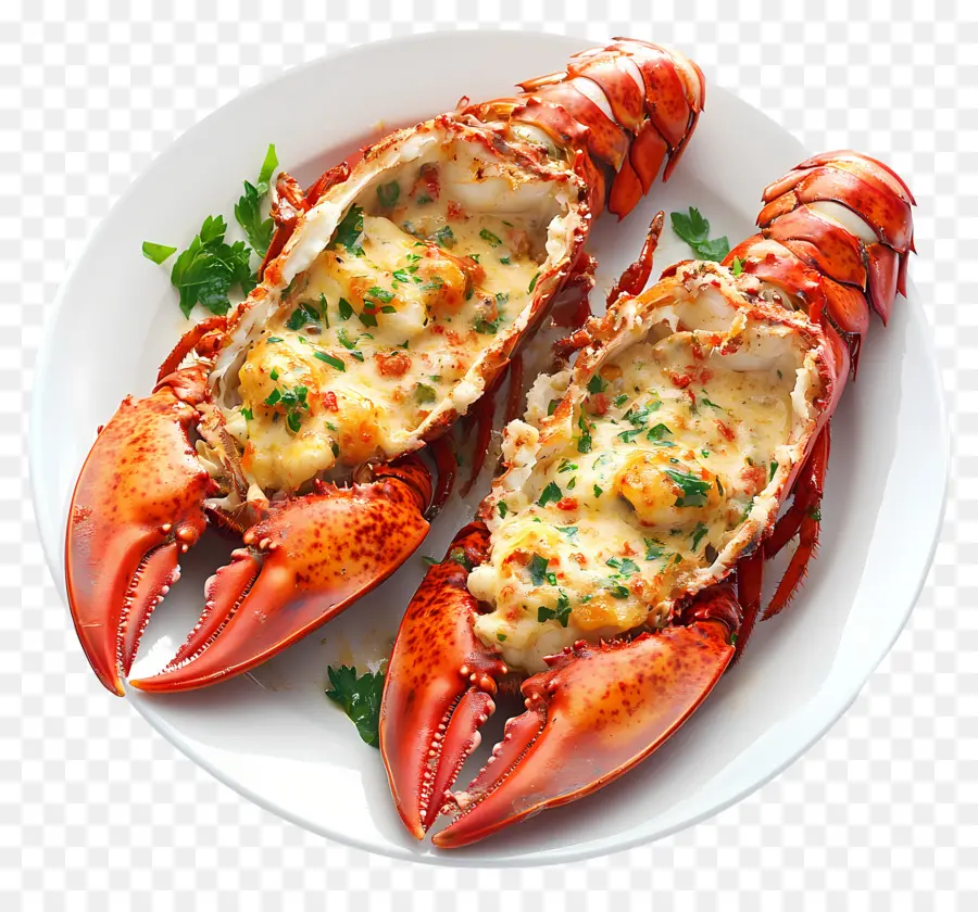 Termidor Lobster，Boneka Lobster PNG