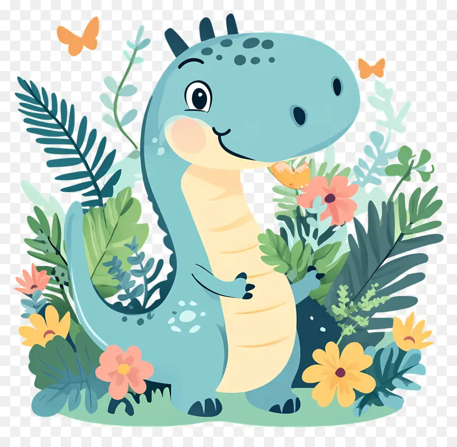 Dinosaurus Kartun，Dinosaurus Yang Lucu PNG