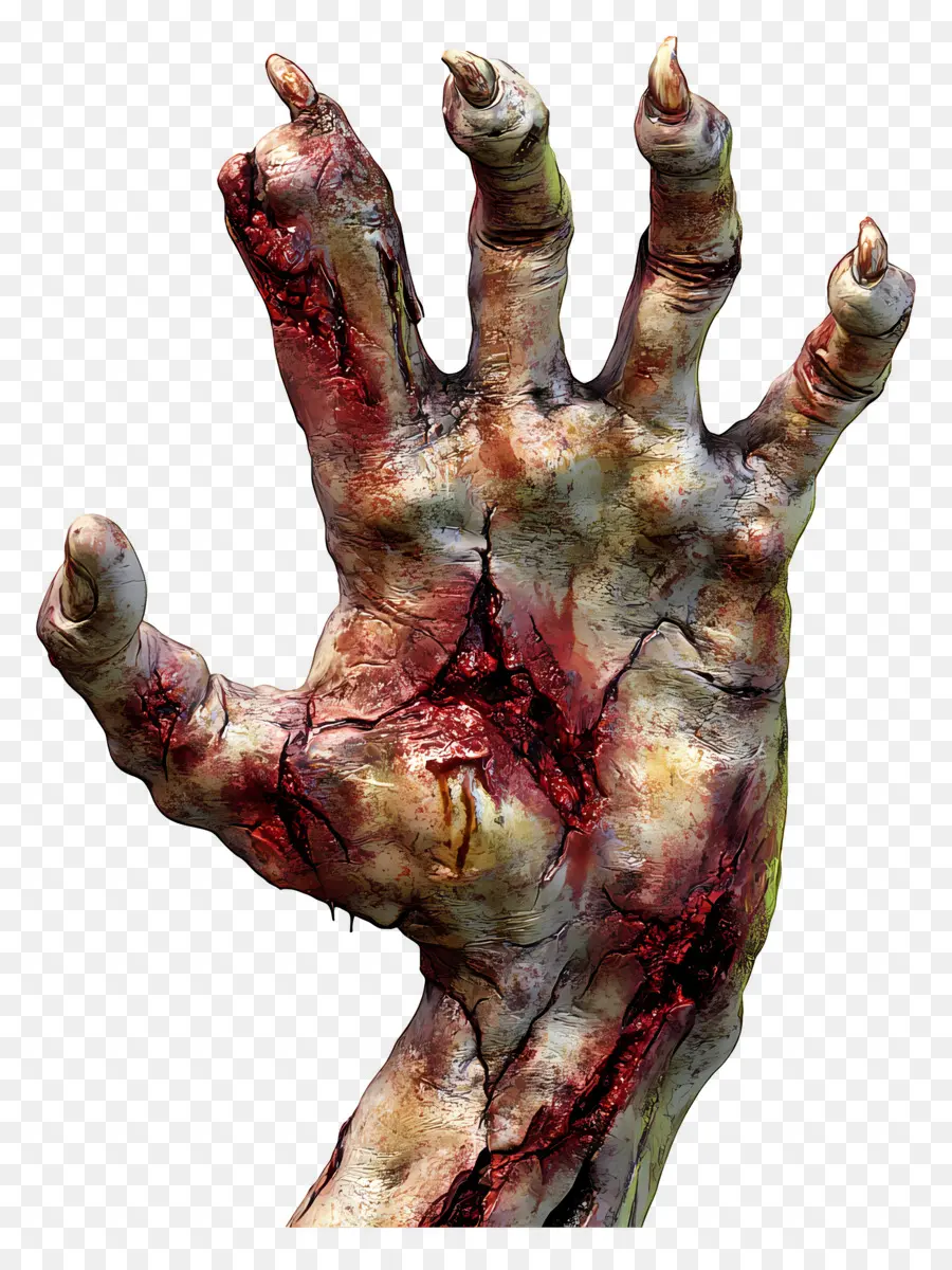 Tangan Zombie，Tangan Zombi PNG