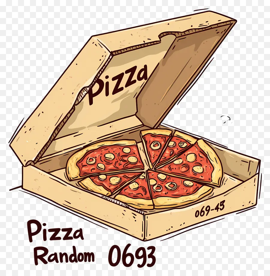 Kotak Pizza，Pizza PNG