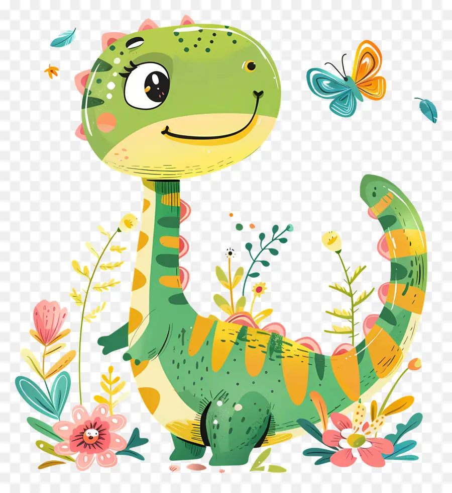 Dinosaurus Kartun，Dinosaurus Lucu PNG