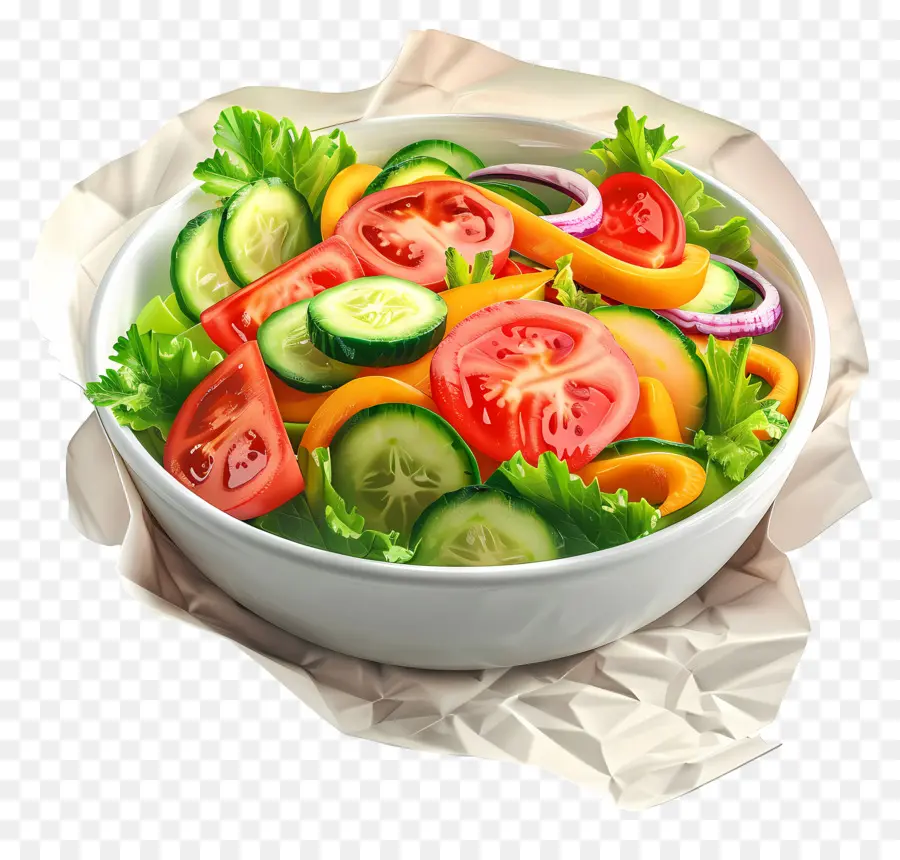 Salad Sehat，Salad Sayuran PNG