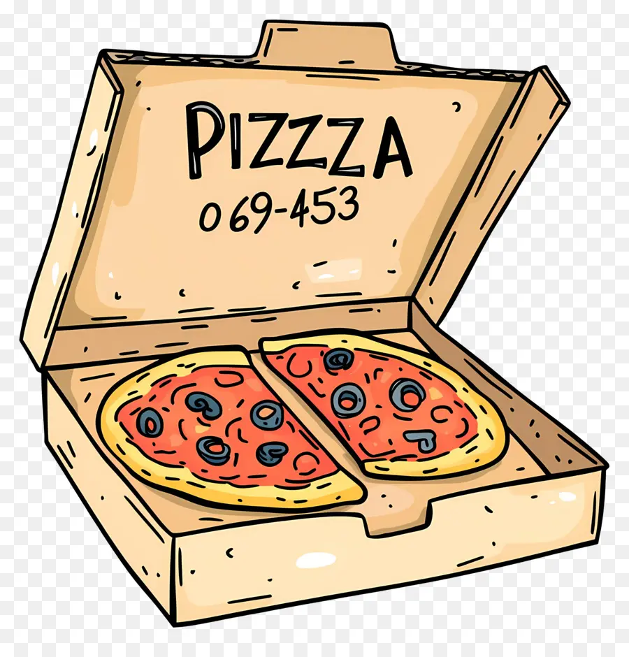 Kotak Pizza，Pizza PNG