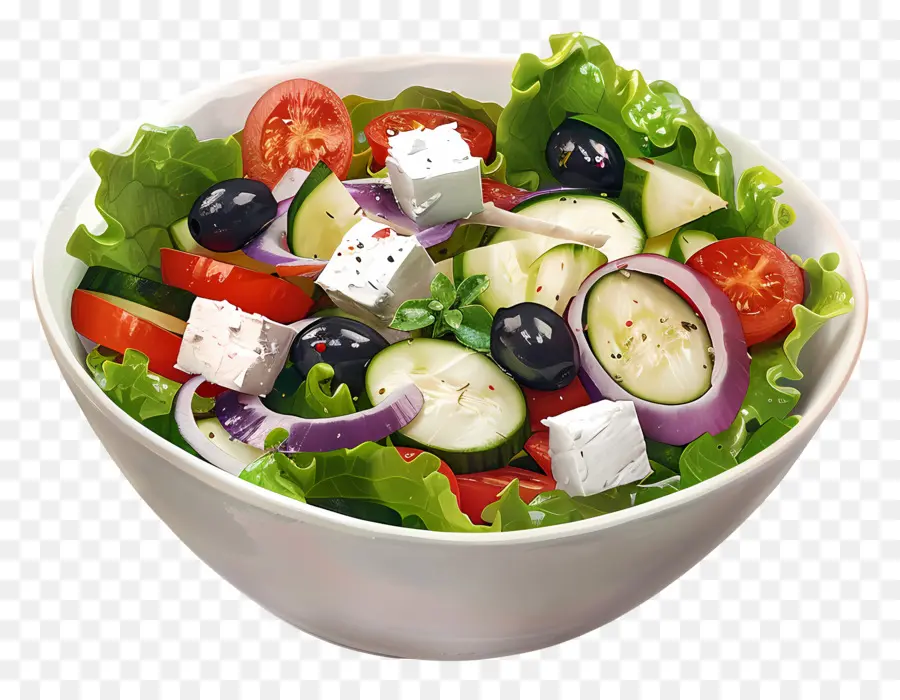 Salad Yunani，Keju Feta PNG