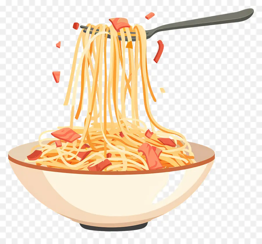 Spageti，Mangkuk Spageti PNG